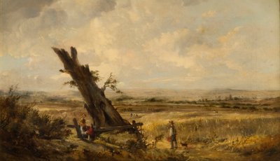 Landscape with Cornfield by John Linnell